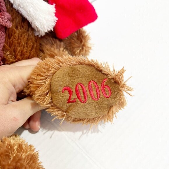 🌷 sale* Frango Christmas Bear 2006 Santa Macy’s The Bon Marche Collectible - Picture 2 of 11